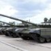 Belarus Ordusu modernize edilmiş T-72B3 tanklarını teslim almaya devam ediyor