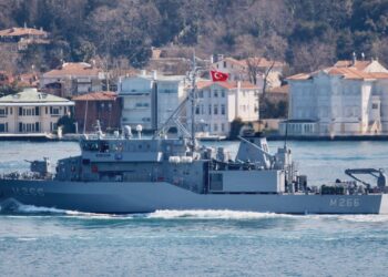 TCG AMASRA Mayın Avlama Gemisi tatbikat için Yunanistan’da