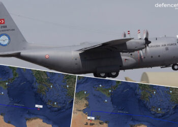 TSK’ya ait C-130 nakliye uçağı Vatiye Hava Üssüne uçuş gerçekleştirdi