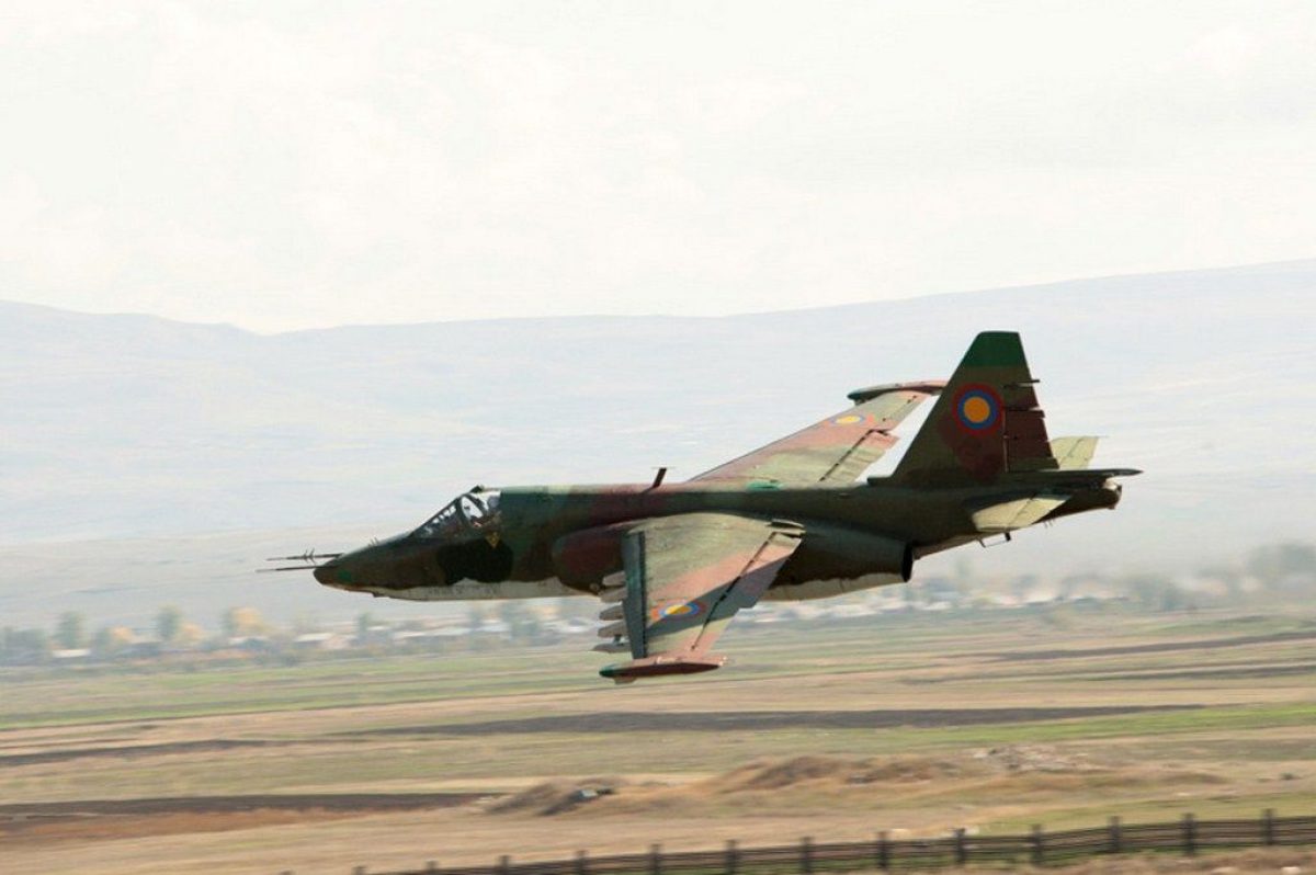 Ermenistan Dan Turk F 16 Sinin Ermeni Su 25 Savas Ucagini Dusurdugu Iddiasi Defenceturk