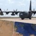 TSK’ya ait C-130 nakliye uçağı Watya Hava Üssüne uçtu