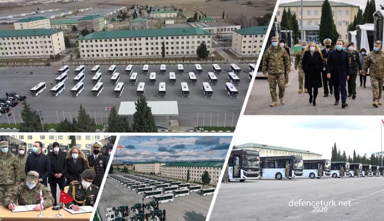 Türkiye, Gürcistan Ordusuna 5 milyon dolarlık araç hibe etti