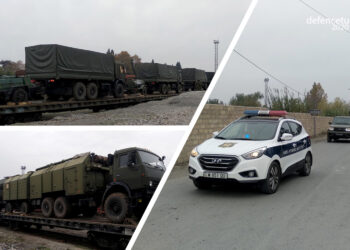 Rus Barış Gücü unsurları demiryolu ile Azerbaycan’a ulaştı
