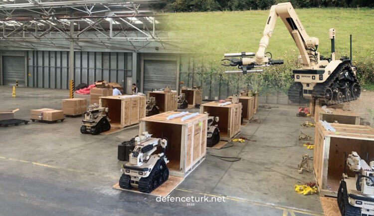 Birleşik Krallık Ordusuna 100’üncü T7 bomba imha robotu teslim edildi