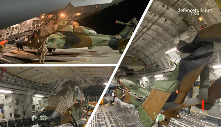 Kanada’nın C-17 Globemaster’ı Fransız Tiger taarruz helikopterini Mali’ye taşıdı