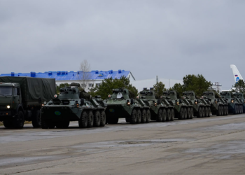 Rus “Barış Gücü” Hankendi ile Laçin koridorunda konuşlanmaya devam ediyor