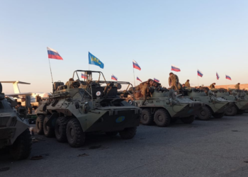 Rus “Barış Gücü” Hankendi ile Laçin koridorunda konuşlanmaya devam ediyor