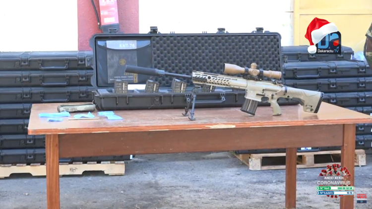 Senegal Silahlı Kuvvetleri’ne KNT-76 Keskin Nişancı Tüfeği teslimatı
