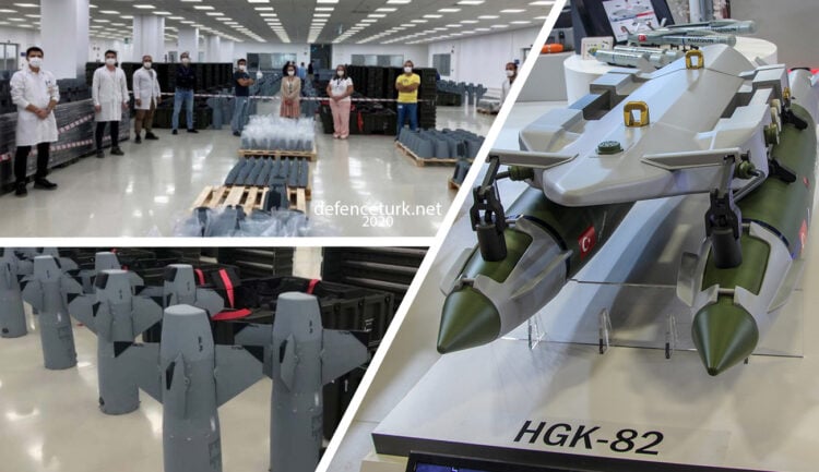 Türk Silahlı Kuvvetlerine Hassas Güdüm Kiti HGK-82 teslim edildi