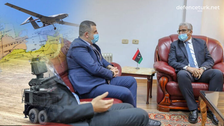 Haluk Bayraktar Libya İçişleri Bakanı Fethi Başağa ile görüştü
