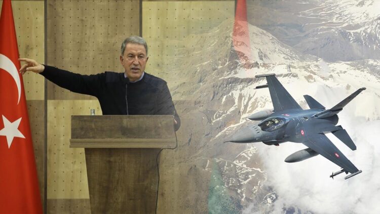 Bakan Akar: Türk unsurlarına yapılacak bir saldırıda katil Hafter unsurları kaçacak yer bulamazlar!