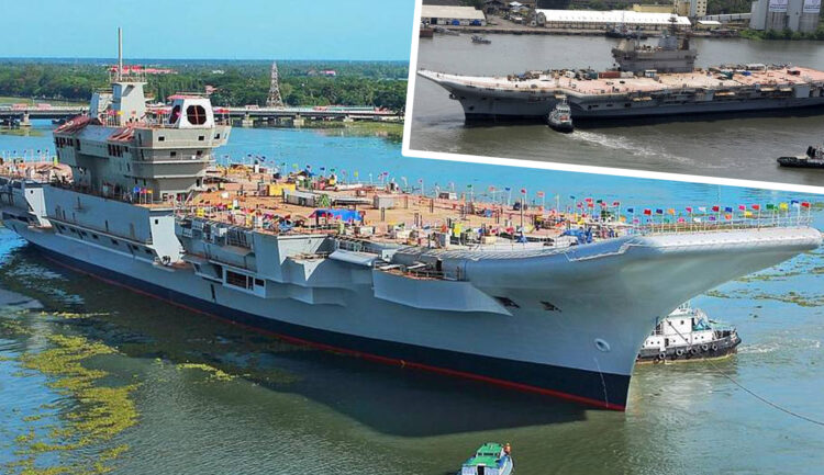 Hindistan’ın yerli uçak gemisi INS Vikrant 2021’de deniz testlerine başlıyor