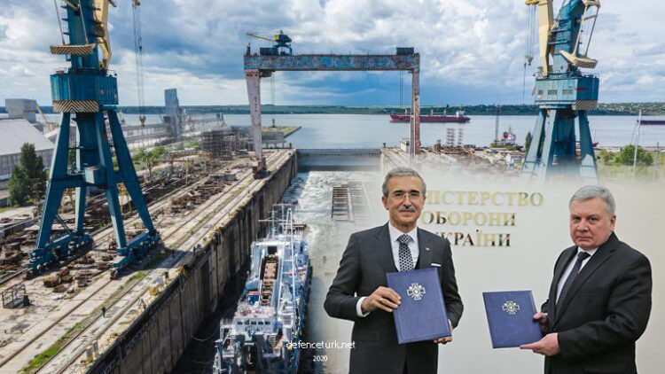 Türkiye-Ukrayna ortak üretimi korvet “Ocean” tersanesinde inşa edilecek