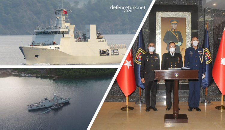 Pakistan Donanmasının PNS TABUK korveti Aksaz Deniz Üssünü ziyaret etti