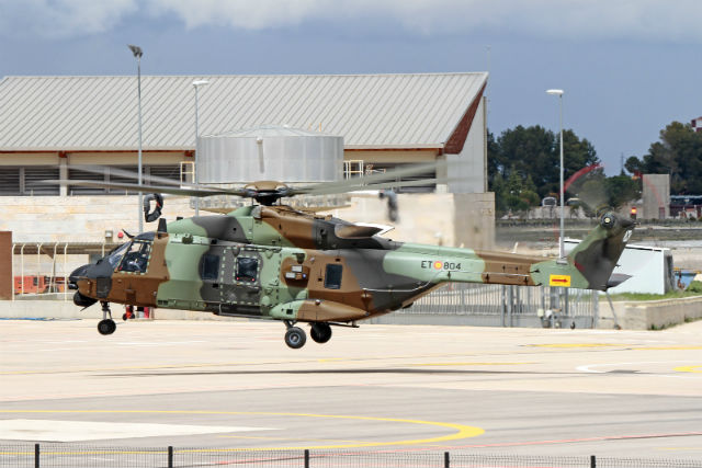 Indra, İspanyol NH90 helikopterlerini yeni öz savunma sistemleriyle donatacak