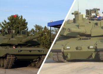 Altay ve Altay kuleli Leopard 2A4 ana muharebe tankları göz önüne çıktı