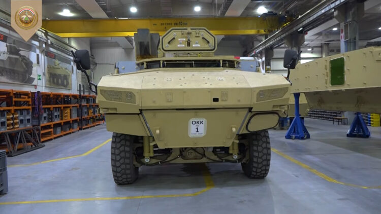 Özel Kuvvetler Komutanlığına teslim edilecek PARS 6×6 görüntülendi