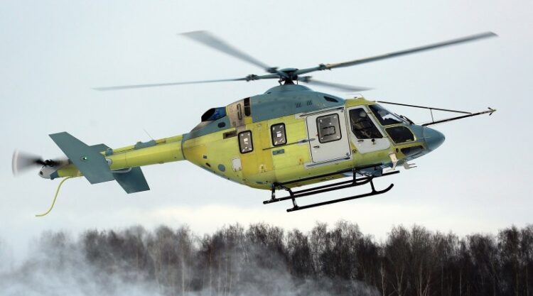 Rusya’nın yeni Ansat-M helikopteri ilk uçuşunu gerçekleştirdi