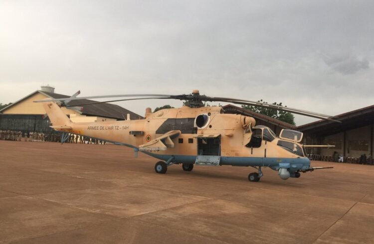 Mali Hava Kuvvetleri Mi-35M taarruz helikopterlerini teslim aldı