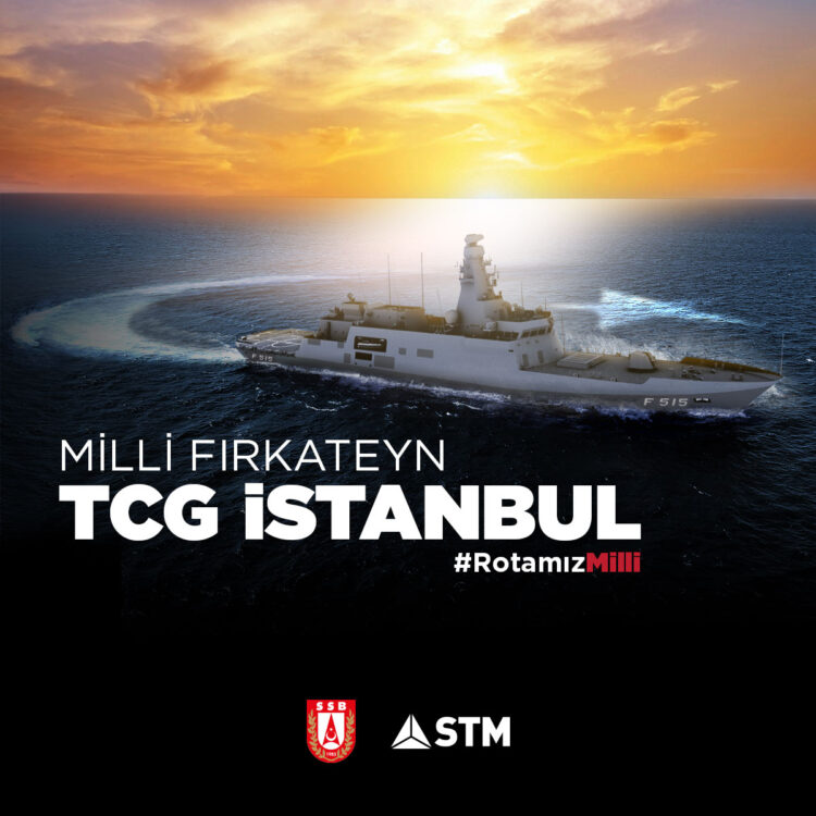 Millî fırkateyn TCG İSTANBUL denize kavuşuyor