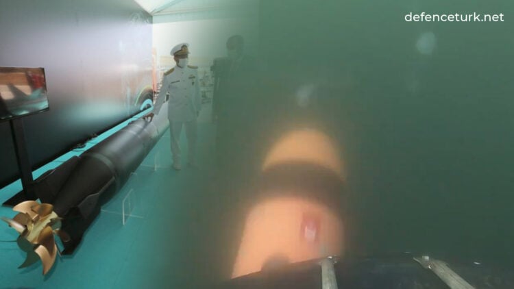 TCG GÜR denizaltımızdan AKYA Ağır Torpido atışı yapıldı