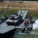 Altay tankı FNSS Samur ile geçiş faaliyeti icra etti