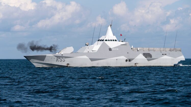 Visby sınıfı korvet gemisi