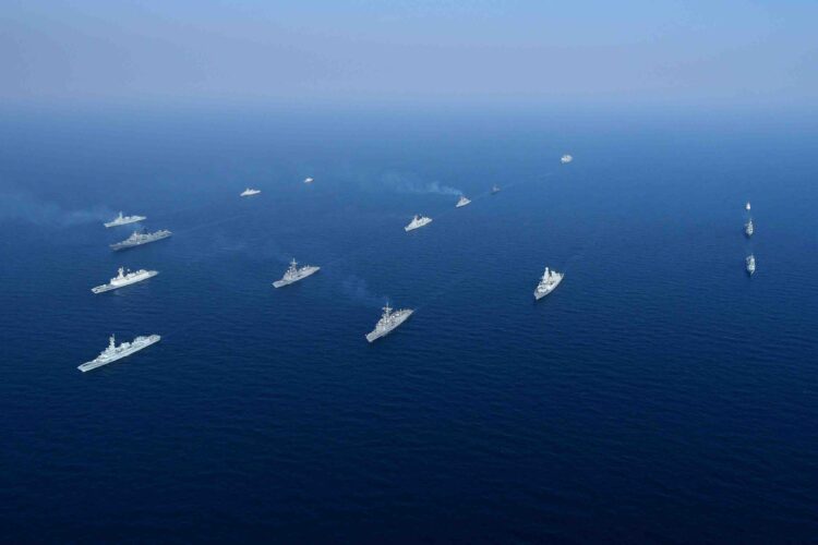 Türkiye’nin de katıldığı AMAN 2021 Deniz Tatbikatı icra ediliyor