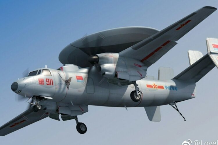 Çin Donanmasının KJ-600 erken ihbar uçağı testlerini tamamlıyor