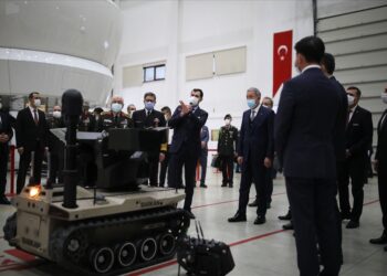 HAVELSAN’ın orta sınıf BARKAN insansız kara aracı ilk kez görüntülendi