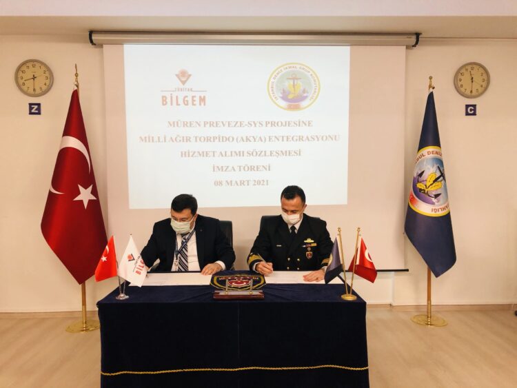 Preveze sınıfı denizaltılara Millî Ağır Torpido AKYA entegre ediliyor