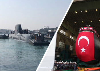 Milli denizaltı ‘Karakızımız’ Piri Reis suya indirildi