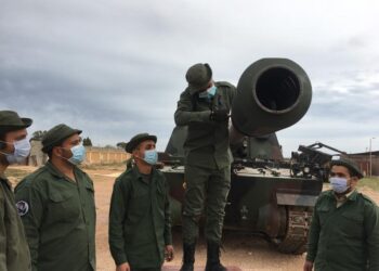 Libyalı askerlere FIRTINA ve SAKARYA ile topçu eğitimi verildi