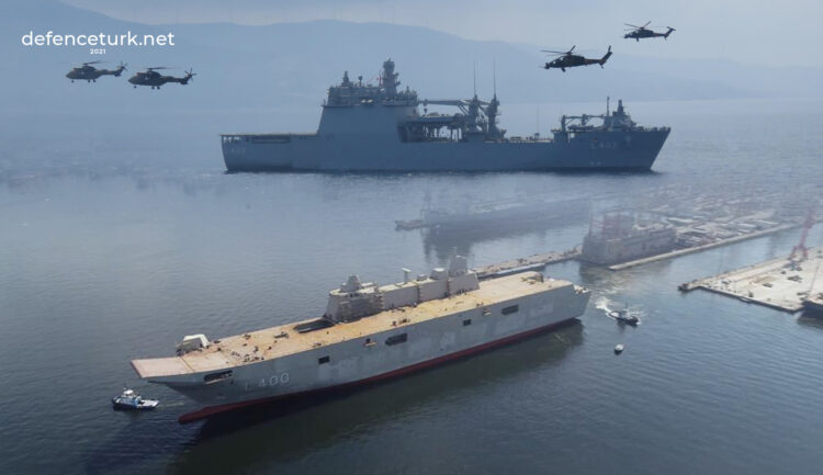 Türk Silahlı Kuvvetleri Amfibi Hücum Gemisi ANADOLU’ya hazırlanıyor
