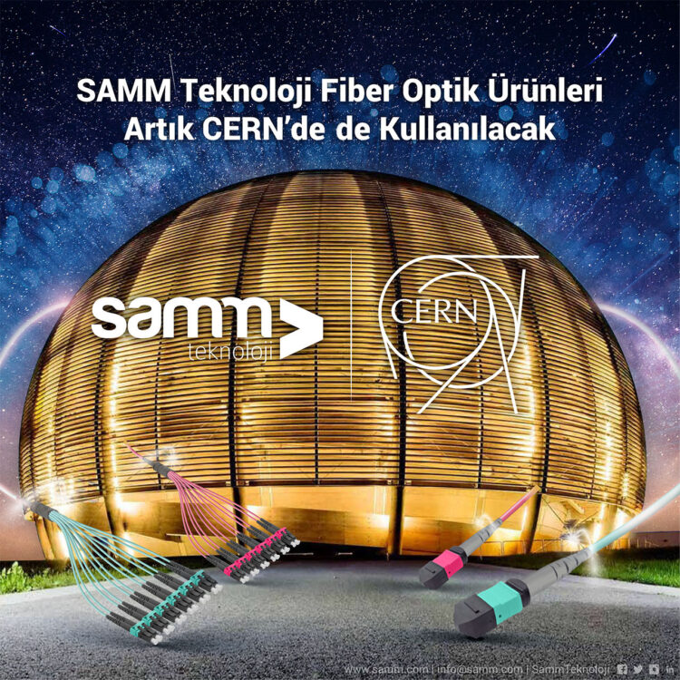 SAMM Teknoloji çözümleri için CERN ile satış sözleşmesi imzaladı