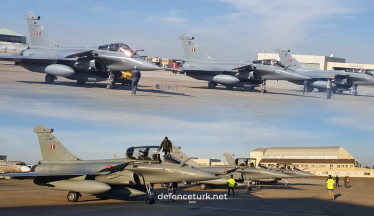 Hindistan Hava Kuvvetlerine Rafale savaş uçağı teslimatı