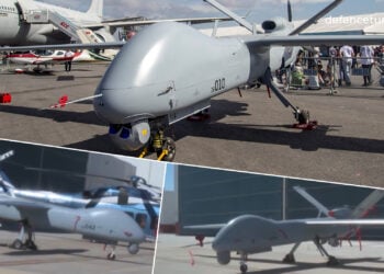 Tunus Hava Kuvvetleri için üretilen ANKA-S İHA görüntülendi