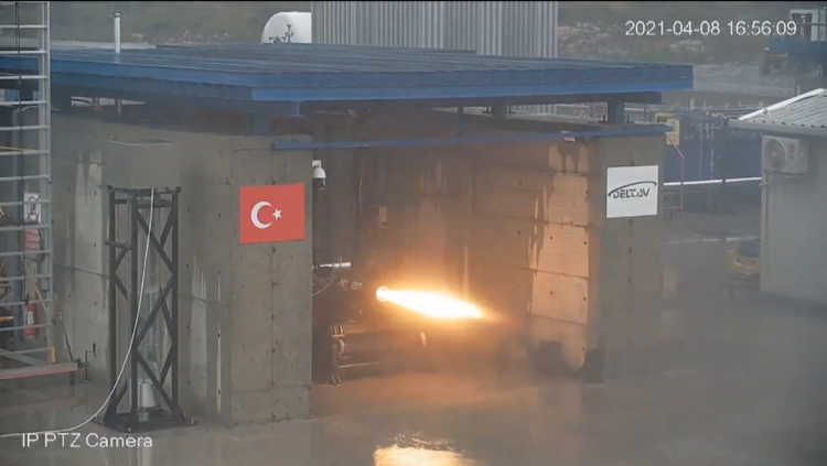 DeltaV’den Ay misyonu için ilk ateşleme