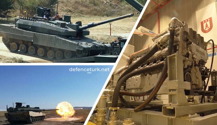 Altay tankının motoru “BATU” başarıyla test edildi