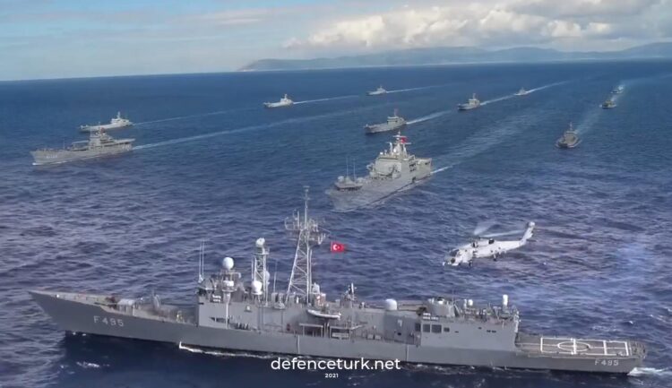 Denizkurdu-2021 Tatbikatı Adalar (Ege) Denizi ve Doğu Akdeniz’de icra edilecek