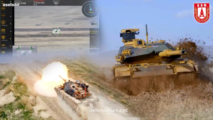 M60TM tankı yerli VOLKAN-M atış kontrol sistemi ile atışlı testlere başladı