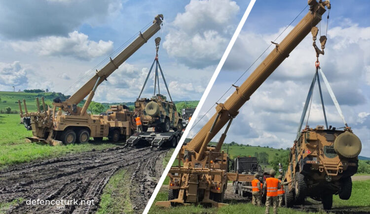 Steadfast Defender-21 Tatbikatında 8×8 kurtarıcı araç M4K boy gösterdi