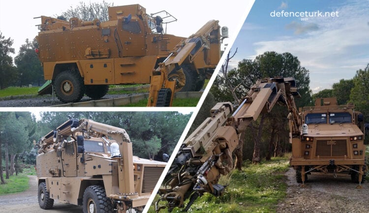 Kirpi II METİ araçları Kara Kuvvetleri Komutanlığına teslim edildi