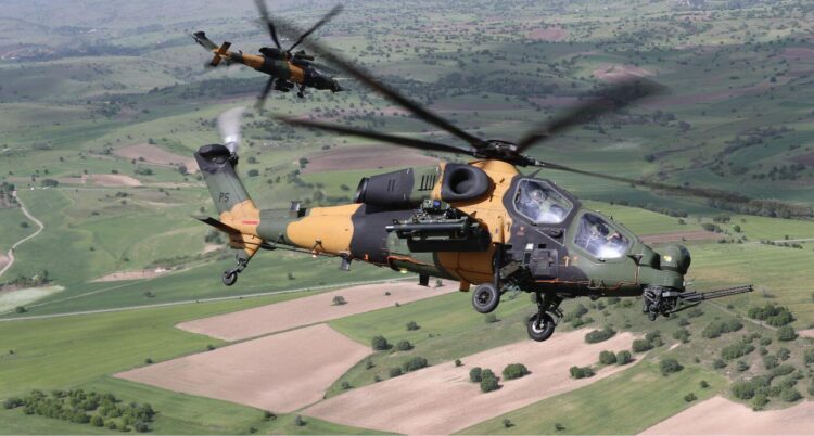 Kara Kuvvetleri Komutanlığına T129 ATAK Helikopteri teslimatı