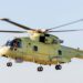 Polonya Donanması için üretilen ilk AW101 helikopteri ilk uçuşunu yaptı