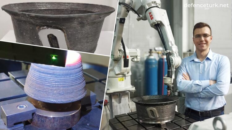 Değerli metal alaşımlardan dev boyutlarda baskı yapabilen 3D metal yazıcı üretildi