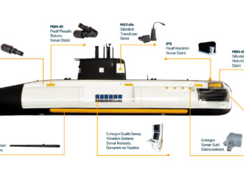 Meteksan Savunma’dan denizaltı platformlarına sonar sistemleri
