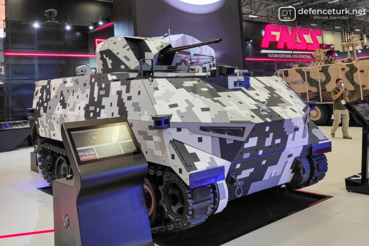 Gölge Süvari, IDEF 2021’de silahlı A-İKA konsepti ile sergilendi