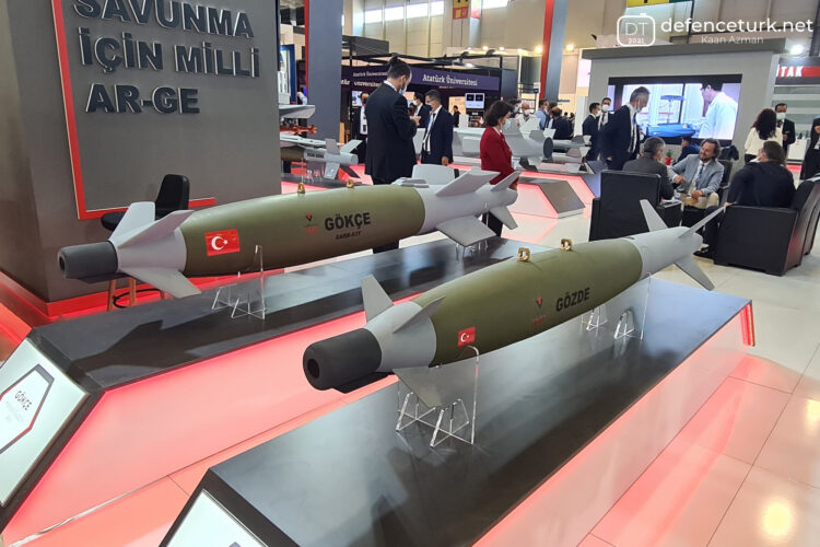 TUBİTAK SAGE, GÖZDE ve GÖKÇE güdüm kitlerini IDEF21’de sergiledi