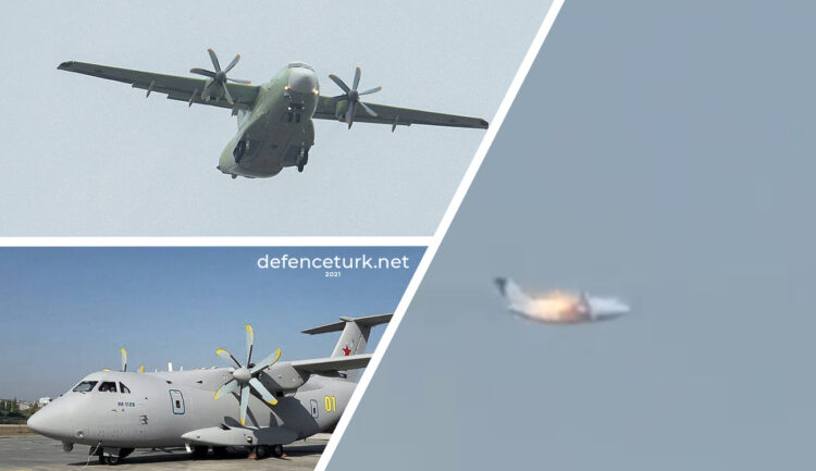 Rusya’da Il-112V askeri nakliye uçağı düştü